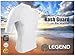 Rash Guard Compression Shirt for Men - USA Made Base Layer & Swim Shirt (White, X-Large)
