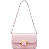 LA FESTIN Small Leather Shoulder Bag for Women - Designer Crossbody Handbag Satchel Purse with Strap for Everyday Use