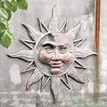 SPI Home 33163 Half Face Sun Wall Plaque