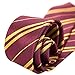 monochef Tie for Cosplay Party Costume Necktie for Halloween Party Christmas Party Daily Use (Red)