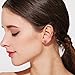 DIFINES Redbarry Korean Style Love-knot Shaped Twist Gold Plated Post Stud Earrings ( 2 Tones )