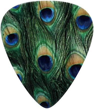 Peacock Pattern Guitar Pick (10pcs)