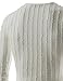 (THK02) Mens Slim Fit Twist Tee Crew Neck Lightly See-Through Stretchy Tshirts White US XS(Tag Size L)