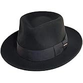 Scala Classico Men's Crushable Wool Felt Fedora