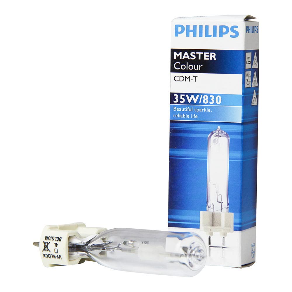Philips MasterColour CDM-T Metal 35W, 830, G12, Warm Light Bulb