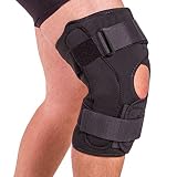 BraceAbility Obesity Knee Pain Brace for Overweight Knee Joint Pain, Arthritis & Ligament Injuries - 3XL