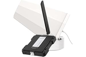 Amazboost A1 Cell Phone Booster for House and Remote Area-Up to 3,000 sq ft - Compatible with Bell, Telus, Rogers, Fido, Sask