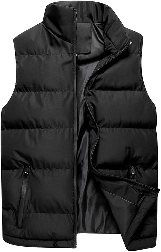 Men's Vest Vests, Fall/Winter Down Vests, SlimFitting Thermal Jackets