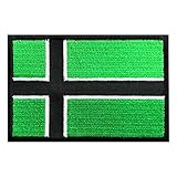 Vinland Flag Type O Negative Viking Norway Patch [3.0 X 2.0 Hook Fastener - VFP-1]