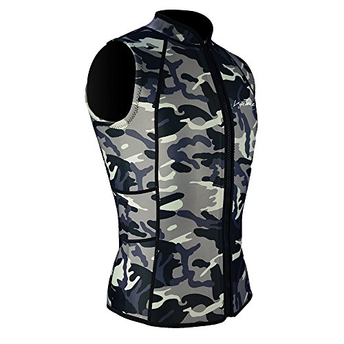 image for Layatone 2mm Wetsuit Vest Men Women Diving Vest Top Scuba Vest Canoein