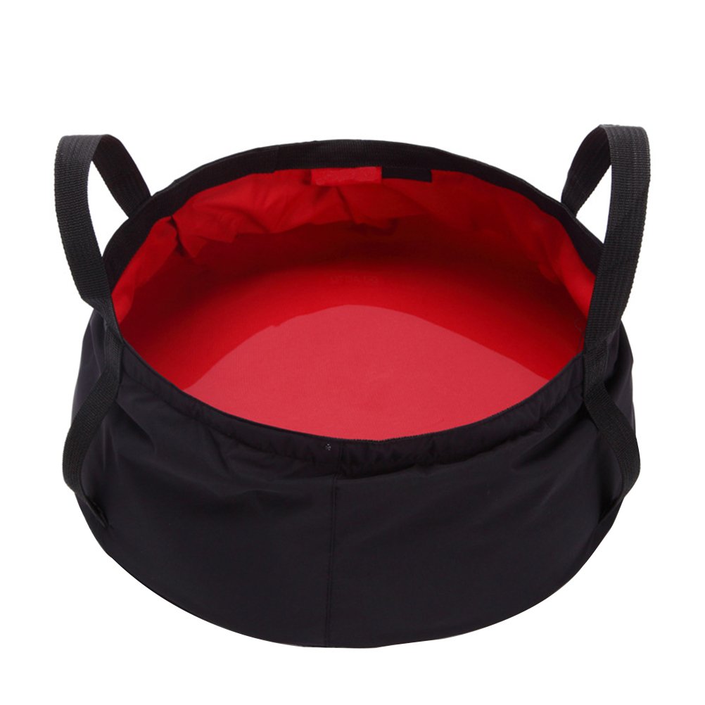 WINOMO Folding Bowl, Folding Bucket, Foldable Bucket for Camping Hiking Travelling Fishing