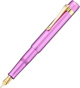 Hong Dian M2 Mini Fountain Pen Lilac Purple with Extra Fine Nib view 2