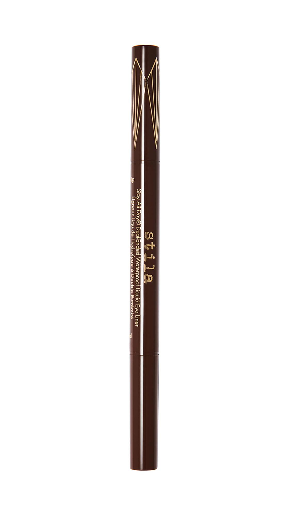 Stila Stay All Day Dual Ended Waterproof Liquid Eye Liner - Micro Tip - Long Lasting Brown, SC61020001