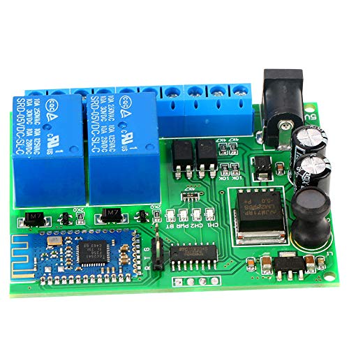 2 Kanal Bluetooth Relais Drahtloser Fernsteuerungsschalter LED Motor für IOS Android