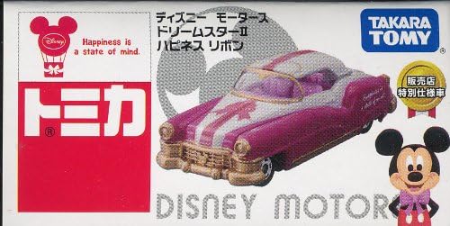 Amazon ディズニーモータース ドリームスター ハピネス リボン セブンイレブン限定 ミニカー ダイキャストカー ホビー