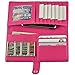 Lugbetter Clutch Wallet Coin Sorter Credit Card Ladies Wallet to Organize Change in your Purse (Pink)