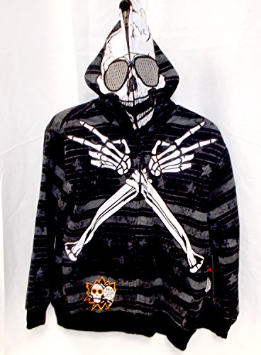 Kmart Costumes Boys - K-mart Skeleton Hooded Jacket Boys Costume Medium 8