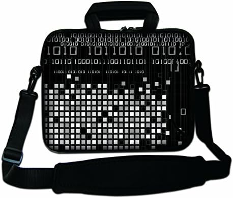 Ektor Ltd 10 &quot-17.6" Messenger Shoulder Strap Bag Cover Pocket for Laptops with Flexible Handle and Designs (Part 2 of 2)