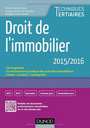 Droit de l'immobilier