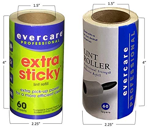 image for Evercare Extra Sticky Roller Refill, 180 Sheets