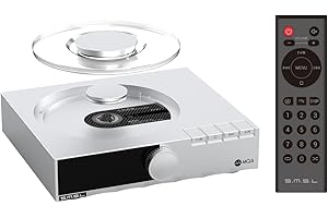 SMSL PL200T Home Audio CD Player, USB Input AES/EBU/I2S/Optical/Coaxial Output MQA-CD Transport, 32Bit/768kHz DSD512 P.A.S.S.