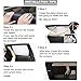 Fochutech Car Side Window Sun Shade, Car Privacy Curtain, 2PCS UV Protection, Baby Sun Shade, Car Blackout Curtains (Black, 70L)