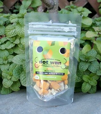ドットわん ドックフード ドットわんフリーズドライ野菜 かぼちゃ・サツマイモ 10g商品画像