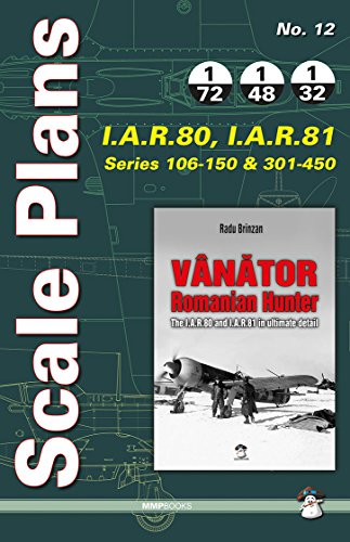 I.A.R.80, I.A.R.81. Series 106-150 & 301-450 (Scale Plans)
