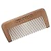 Nobe Handcrafted Natural Wood Beard/Hair Comb Anti-static Pocket Comb