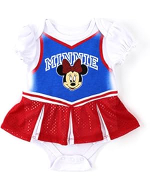 Minnie Mouse Girls Skirted Cheerleader Bodysuit (Baby)