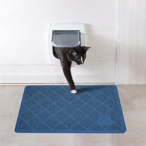 Niubya Premium Cat Litter Mat, Litter Box Mat with NonSlip and