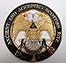 Masonic Scottish Rite Double Eagle Car Decal