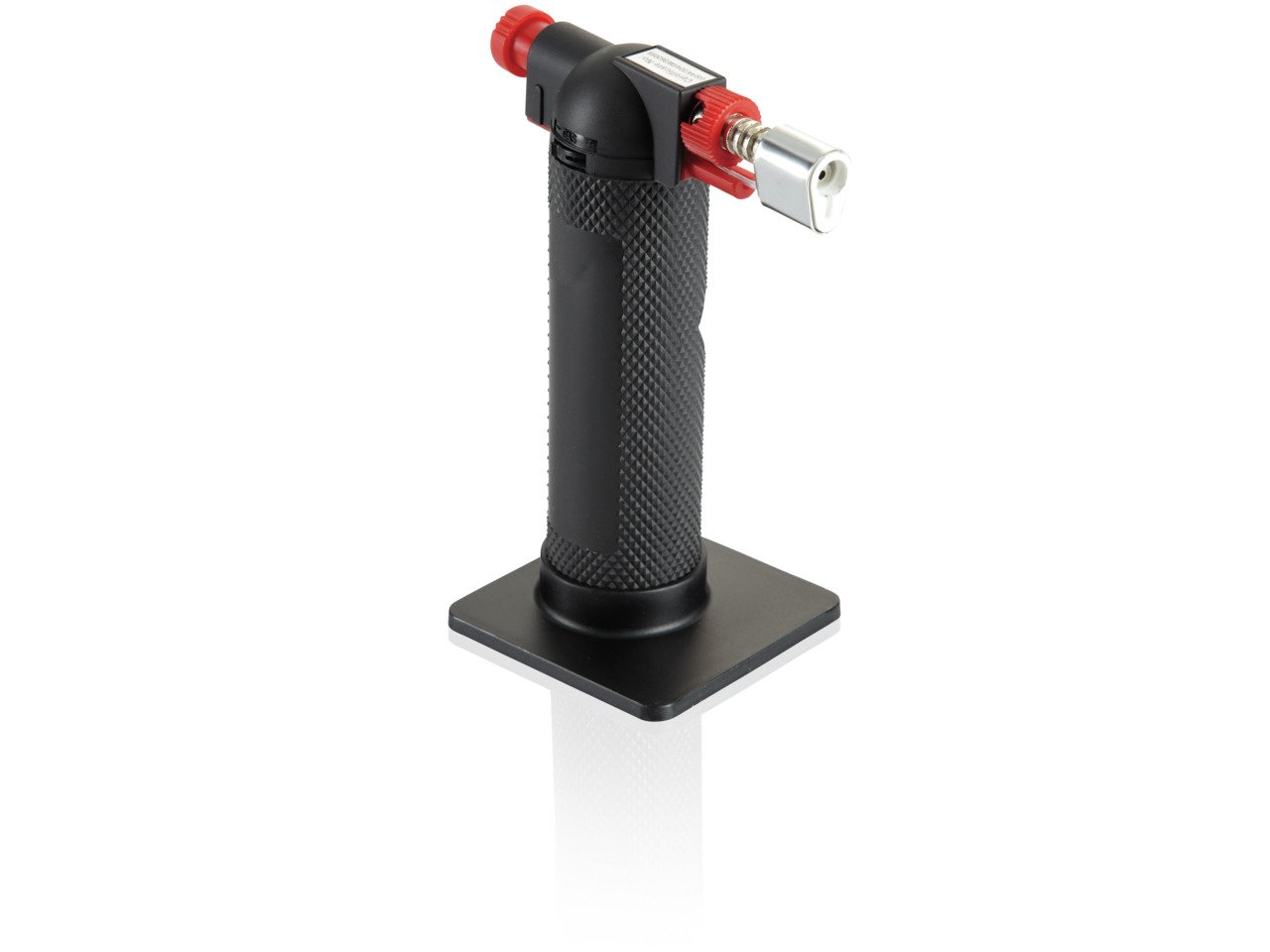 Leifheit Proline Culinary Blowtorch, Black, Plastic, 0.2 kg, 3084, Ideal for Caramelizing Sugar and Flambéing Meat