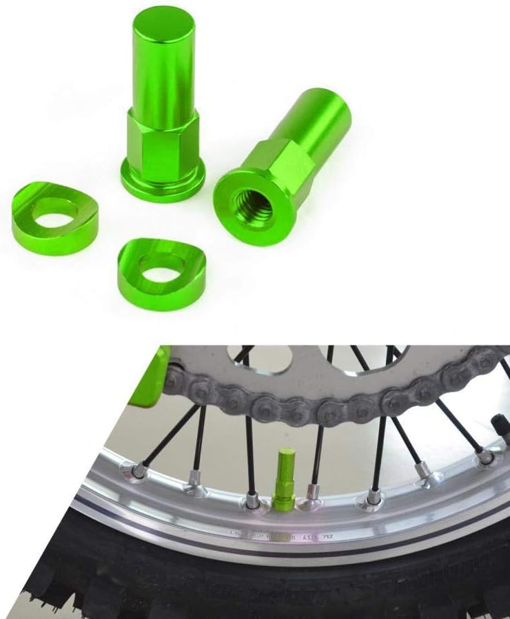 New Motocross Dirt Bike Rim Lock Nut Spacer Kit for CR YZ KX RM CRF YZF KXF RMZ 85