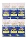 Mimilure Luminous Freshwater/Saltwater Fishing Sabiki Bait Rigs w/True Fish Skin and Feather Hooks 6 pack