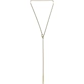 AllSaints Women's Bolt Y Necklace