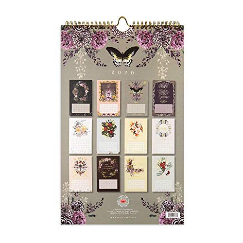 2020 Rare Species Wall Calendar, by PAPAYA