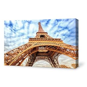 Canvas Wall Art for Living Room,Bedroom Home Artwork Paintings Charming Civic Landscape Ready to Hang - 12x18 inches
