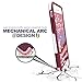 iPhone 7 Case, LoHi iPhone 7 Cover 3 Color Shockproof Case with Card Slot - Wine Red