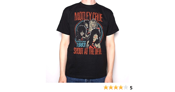 Amazon.com: Motley Crue T Shirt - Shout 