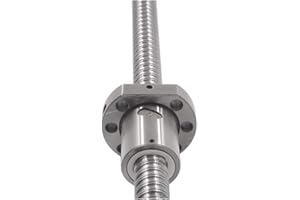 Befenybay Ball Screw SFU1605 （Diameter 16mm Pitch 5mm）Length 150mm with Metal Ball Screw Nut for CNC Machine Parts(150mm)
