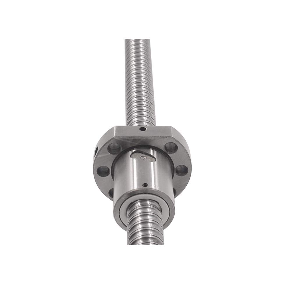 Befenybay Ball Screw SFU1605 （Diameter 16mm Pitch 5mm）Length 150mm with Metal Ball Screw Nut for CNC Machine Parts(150mm)