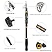 Goture SWORD Series Telescopic Fishing Rod Freshwater Saltwater Travel Spinning Fishing Rods Retractable Poles For Trolling Surf Casting