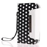 2 Colorful Polka Dot Wallet Flip Case Pouch Cover for Iphone for Iphone 5