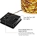 Solar String Light,33feet 100 LED Copper Wire Lights, Starry String Lights, Indoor/Outdoor Waterproof Solar Decoration Lights for Gardens, Home, Dancing, Party Decorative Ornaments (Warm White)