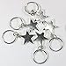 Bling Rings - 35 Silver Hair Ring Charms (Bonus 10 Plain Rings) for Pierced Braid & Dreadlock Decoration - Girl Jewelry Accessories (Silver)