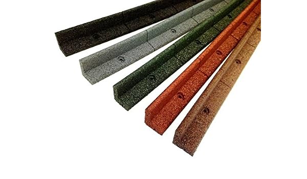EcoBorder lbrd-gry-6pk 4 ft. L borde con borde de goma, Gris, 6 ...