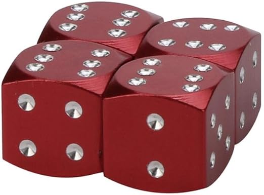 dice valve caps for bikes
