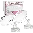 Nenesupply 2pc 21mm Flanges Compatible with Spectra S1 Spectra S2 Synergy Gold Breastpumps Replacement to Spectra Pump Parts and Spectra Flange Replace Spectra S2 Parts and Spectra 21mm