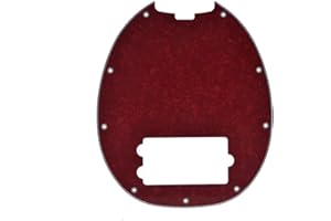 KAISH Bass Pickguard Fit for Musicman classic 4 string StingRay bass models Red Pearl